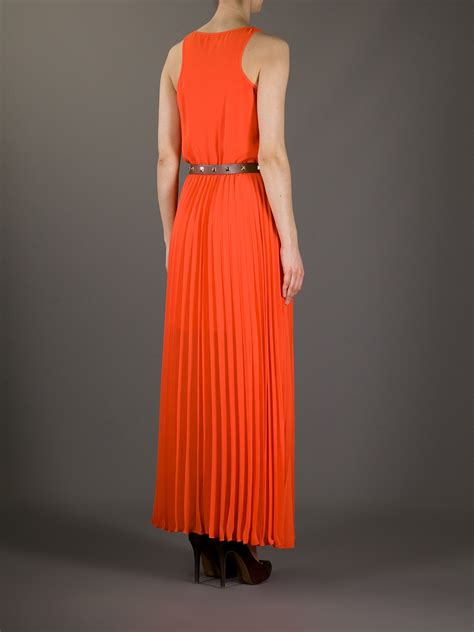 michael kors orange dresses